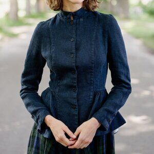 Son de flor peplum jacket